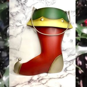 Southern Living Metal Christmas Stocking